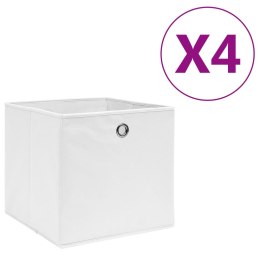  Pudełka z włókniny, 4 szt., 28x28x28 cm, białe Lumarko!