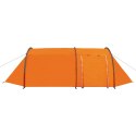   Namiot turystyczny 4-osobowy, szaro-pomarańczowy Lumarko!