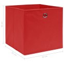  Pudełka, 10 szt., czerwone, 32x32x32 cm, tkanina Lumarko!