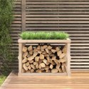  Zewnętrzny stojak na drewno, 108x52x74 cm, lita sosna Lumarko!