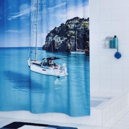 Zasłona prysznicowa Sailboat, 180 x 200 cm Lumarko