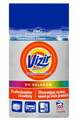 Vizir Aqua Puder Proszek Do Prania Kolorów 5,5kg..
