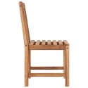 Krzesła ogrodowe, 4 szt., z poduszkami, lite drewno tekowe Lumarko!