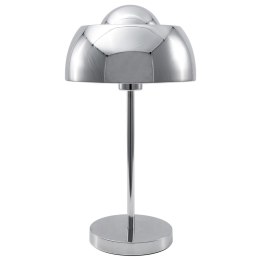 Lampa stołowa metalowa srebrna SENETTE Lumarko!