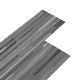  Panele podłogowe PVC, 4,46 m², 3 mm, samoprzylepne, szare paski Lumarko!