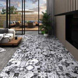  Panele podłogowe PVC, 5,02 m², 2 mm, samoprzylepne szary wzór Lumarko!