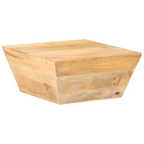  Stolik kawowy w kształcie V, 66x66x30 cm, lite drewno mango Lumarko!