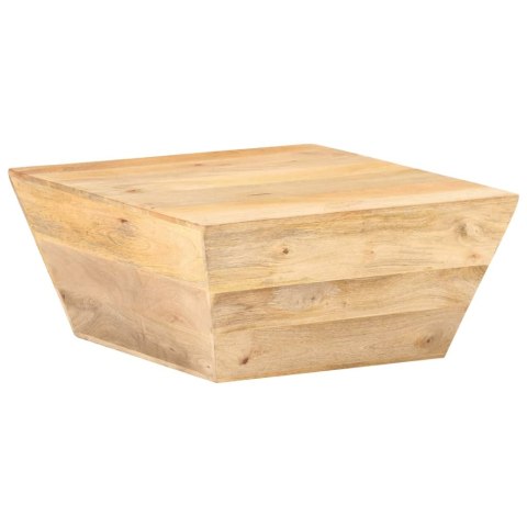  Stolik kawowy w kształcie V, 66x66x30 cm, lite drewno mango Lumarko!