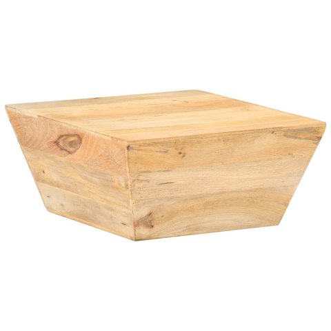  Stolik kawowy w kształcie V, 66x66x30 cm, lite drewno mango Lumarko!