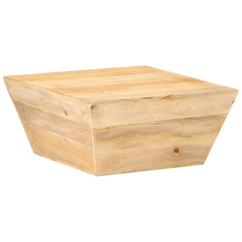 Stolik kawowy w kształcie V, 66x66x30 cm, lite drewno mango Lumarko!