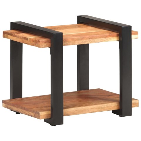  Szafka nocna, 50x40x40 cm, lite drewno akacjowe Lumarko!