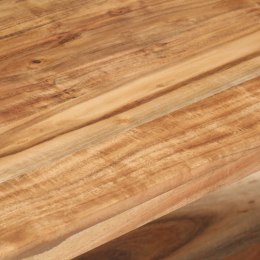 Szafka pod TV, 90x40x40 cm, lite drewno akacjowe Lumarko!