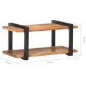 Szafka pod TV, 90x40x40 cm, lite drewno akacjowe Lumarko!