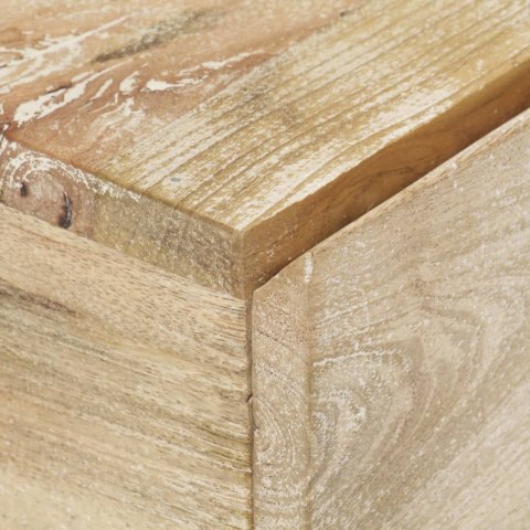  Stolik nocny, 40x30x50 cm, lite drewno mango Lumarko!