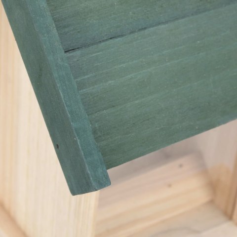  Karmniki dla ptaków, 4 szt., drewno jodłowe Lumarko!