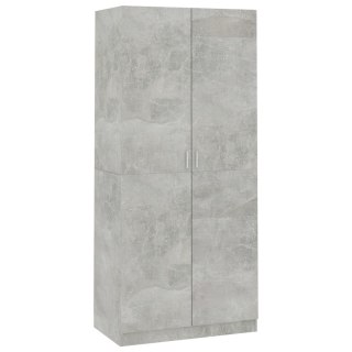 Szafa, betonowa szarość, 90 x 52 x 200 cm, płyta wiórowa Lumarko!