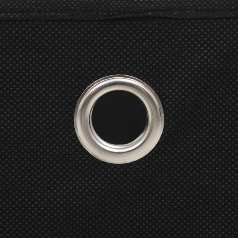  Pudełka z włókniny, 4 szt., 28x28x28 cm, czarne Lumarko!