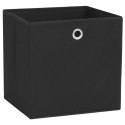  Pudełka z włókniny, 4 szt., 28x28x28 cm, czarne Lumarko!