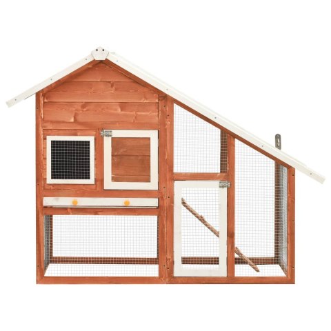  Klatka dla królika, 140x63x120 cm, drewno jodłowe Lumarko!