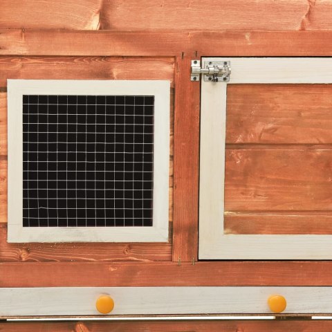  Klatka dla królika, 140x63x120 cm, drewno jodłowe Lumarko!