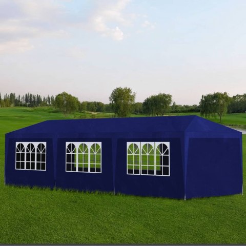  Namiot imprezowy, 3 x 9 m, niebieski Lumarko!