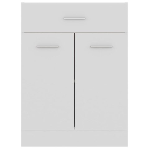  Szafka kuchenna, biała, 60x46x81,5 cm, płyta wiórowa Lumarko!