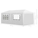  Namiot imprezowy, 3 x 6 m, biały Lumarko!