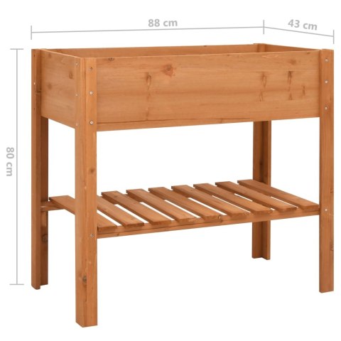  Donica, 88x43x80 cm, drewno jodłowe Lumarko!