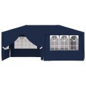  Namiot imprezowy ze ściankami, 4x6 m, niebieski, 90 g/m² Lumarko!