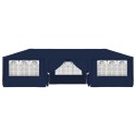  Namiot imprezowy ze ściankami, 4x9 m, niebieski, 90 g/m² Lumarko!