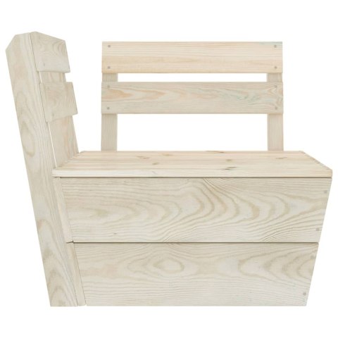  Ogrodowa sofa 2-osobowa z palet, impregnowane drewno świerkowe Lumarko!