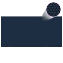  Pływająca folia solarna z PE, 1000x500 cm, czarno-niebieska Lumarko!