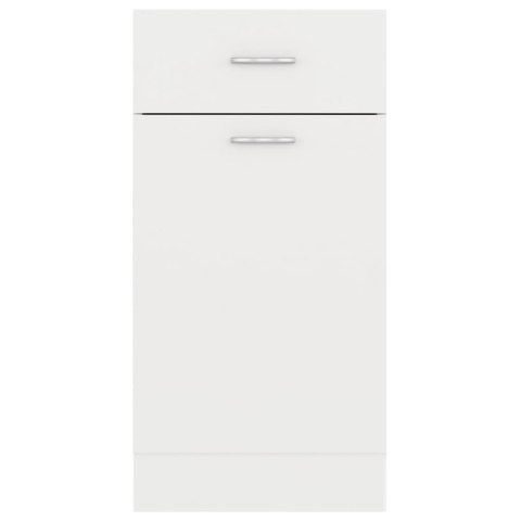  Szafka kuchenna, biała, 40x46x81,5 cm, płyta wiórowa Lumarko!