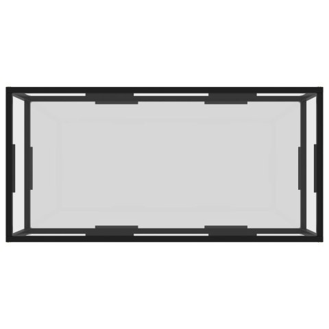  Stolik herbaciany, przezroczysty, 100x50x35 cm, szkło hartowane Lumarko!