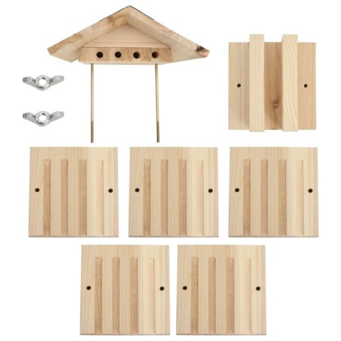  Hotel dla pszczół, lite drewno jodłowe Lumarko!