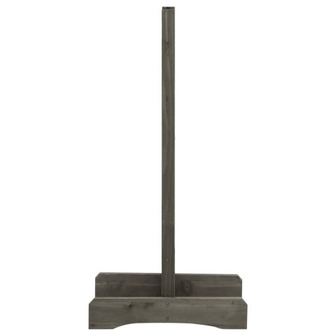  Ogrodowy płot kratkowy, szary, 120x60 cm, lite drewno jodłowe Lumarko!