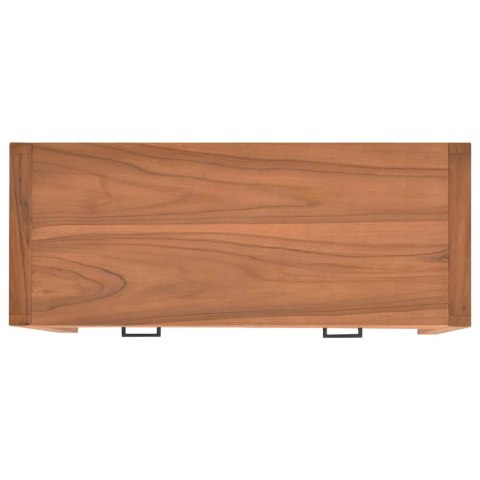  Szafka pod telewizor, 100x40x45 cm, drewno tekowe z odzysku Lumarko!