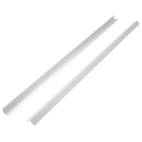  Tarasowe listwy kątowe, 5 szt., aluminium, 170 cm, srebrne Lumarko!