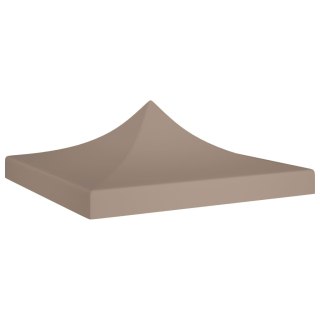  Dach namiotu imprezowego, 3 x 3 m, kolor taupe, 270 g/m² Lumarko!