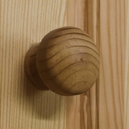  Komoda, 43x34x53 cm, lite drewno sosnowe Lumarko!