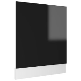  Panel do zabudowy zmywarki, wysoki połysk, czarny, 59,5x3x67 cm Lumarko!