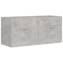  Szafka pod umywalkę, szarość betonu, 100x38,5x46 cm, płyta Lumarko!