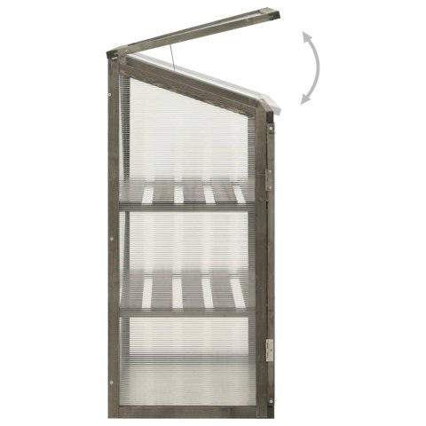  Szklarnia, 60x45x100 cm, drewno jodłowe Lumarko!