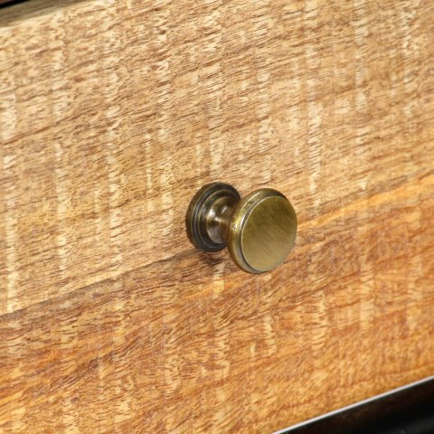  Stolik konsola, 118 x 30 x 75 cm, lite drewno mango Lumarko!