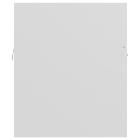  Szafka pod umywalkę, biała, 80x38,5x46 cm, płyta wiórowa Lumarko!