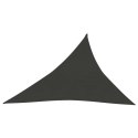  Żagiel przeciwsłoneczny, 160 g/m², antracytowy, 3x4x5 m, HDPE Lumarko!