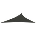  Żagiel przeciwsłoneczny, 160 g/m², antracytowy, 3x4x5 m, HDPE Lumarko!