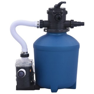  Piaskowa pompa filtrująca z zegarem, 530 W, 10980 L/h Lumarko!