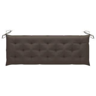 Poduszka na ławkę ogrodową, kolor taupe, 150x50x7 cm, tkanina Lumarko!