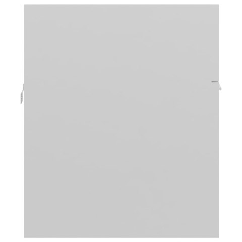  2-cz. zestaw mebli łazienkowych, wysoki połysk, biały, płyta Lumarko!